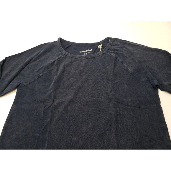 Universal Thread Womens Shirt Henley Round Neck Long Sleeve Blue Size M NWT - Picture 2 of 10